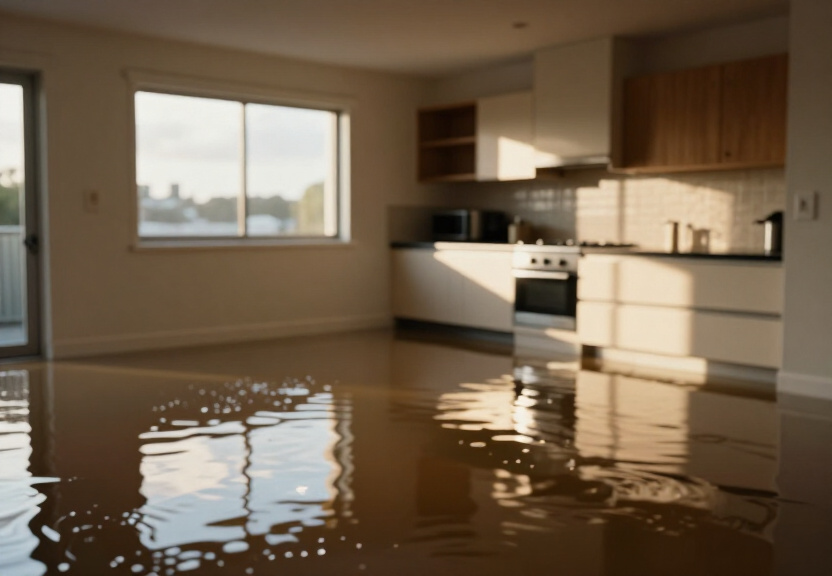 Mouldy subfloor in Balmain before treatment